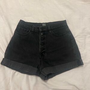 BDG urban outfitters black jean shorts